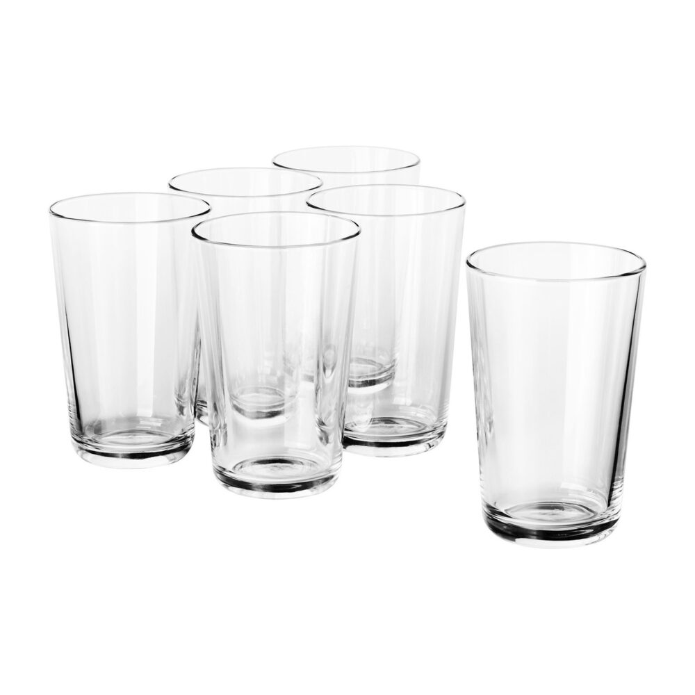 Szklanki ze szkła hartowanego 365+, 450 ml, 6 sztuk