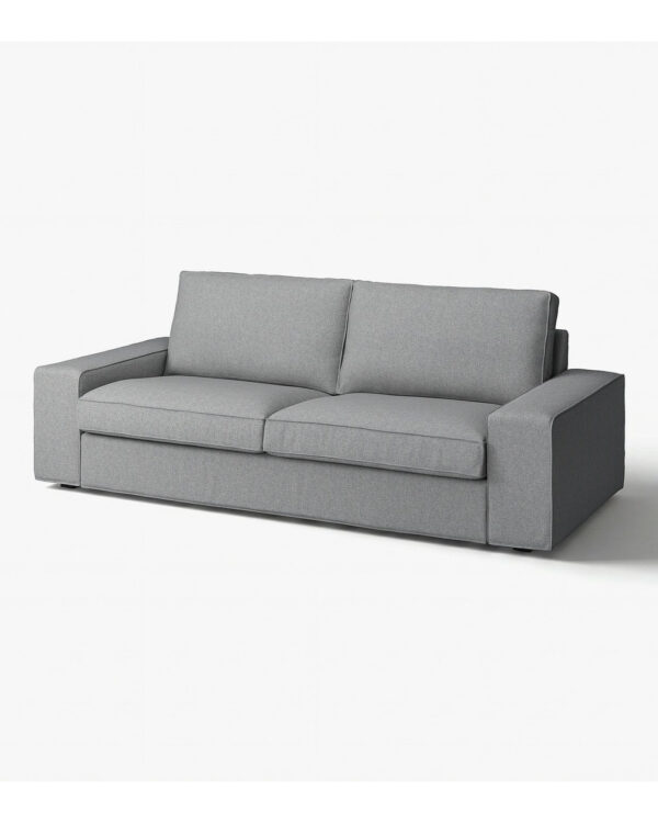 Sofa 3-osobowa KIVIK beżowo-szara 228 cm