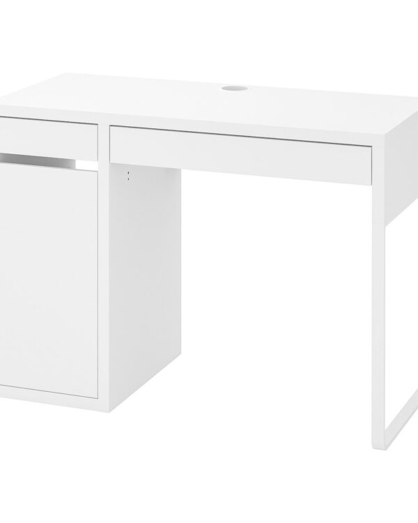 Biurko MICKE białe 105 × 50 cm