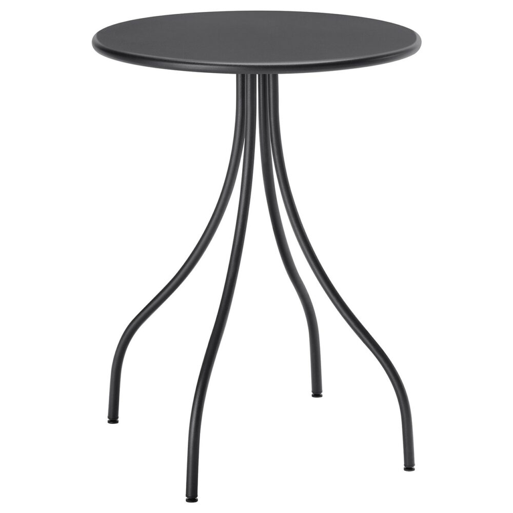 Stolik ogrodowy TÅNEBRO, antracyt, Ø46 cm
