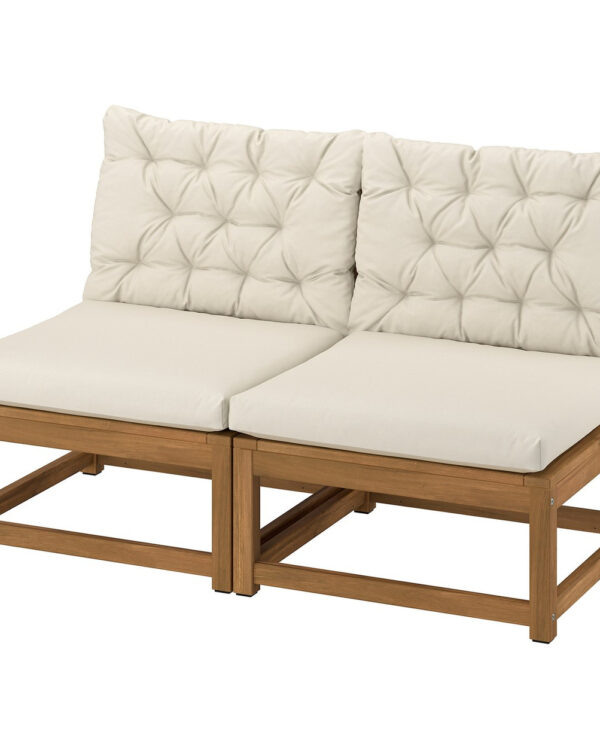 Sofa ogrodowa NÄMMARÖ, 2-osobowa, z poduszkami