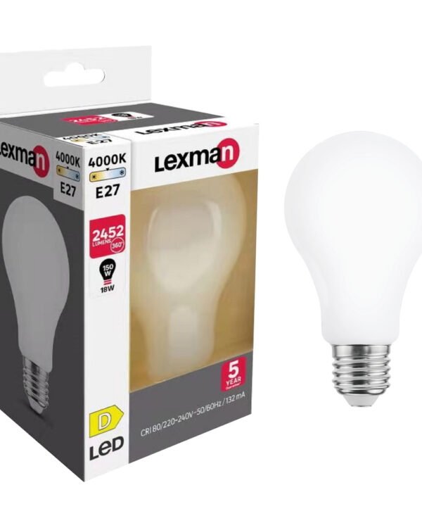 Żarówka LED Lexman E27 18 W 2452 lm 4000 K