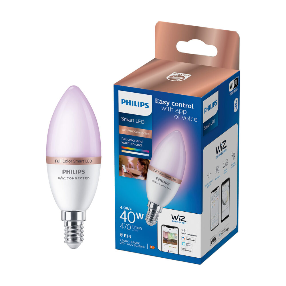 Żarówka smart Philips WiZ E14 4,9 W 470 lm RGB