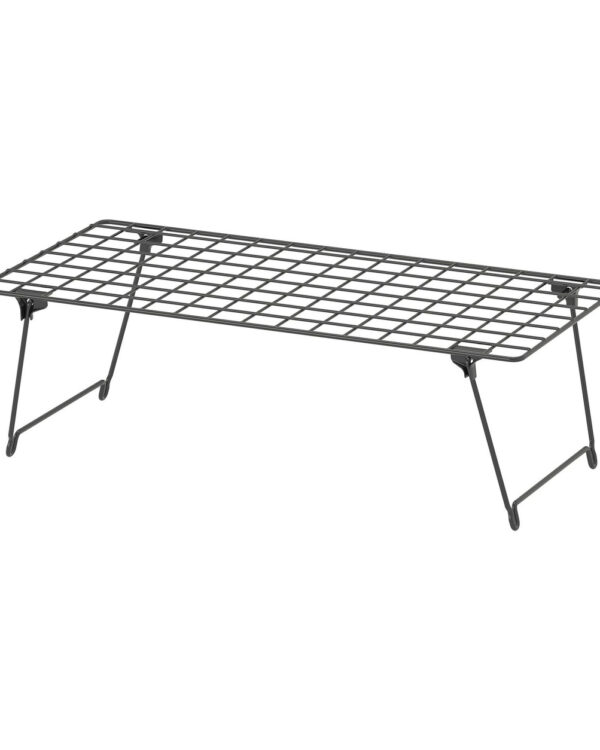 Składana półka na buty GREJIG 58×27×17 cm, szara